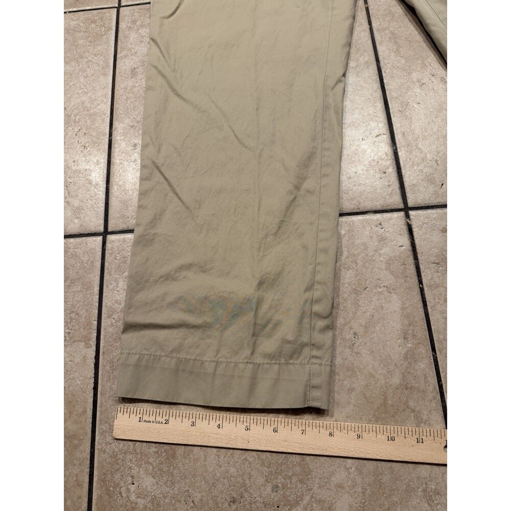 Vintage Polo Ralph Lauren Chino Pants Mens 38x30 Khaki Cotton Business Casual - Picture 7 of 7